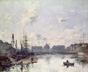The Port of Trade, Le Havre, 1892 | Obraz na stenu
