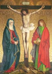 Crucifixion, central panel from the retable on the high altar, 1430 (oil on panel) | Obraz na stenu
