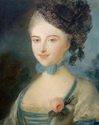 Portrait of Madame Balzac, c.1798 (oil on canvas) | Obraz na stenu