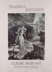 Frontispiece to 'Pelleas and Melisande', by Claude Debussy (1862-1918) & Maurice Maeterlinck (1862-1949) (engraving) | Obraz na stenu