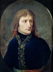 Napoleon Bonaparte (1769-1821) as General-in-Chief of the Italian Army, 1796-97 (oil on canvas) | Obraz na stenu