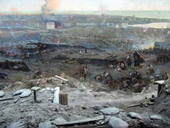 The Siege of Sevastopol Panorama (mixed media) | Obraz na stenu