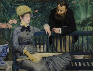 In the Conservatory, 1879 (oil on canvas) | Obraz na stenu