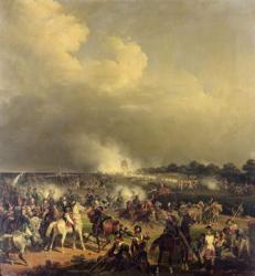 Battle of Boussu, 3rd November 1792, 1845 (oil on canvas) | Obraz na stenu