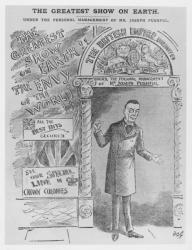 Caricature of Joseph Chamberlain as Colonial Secretary, c.1900 | Obraz na stenu