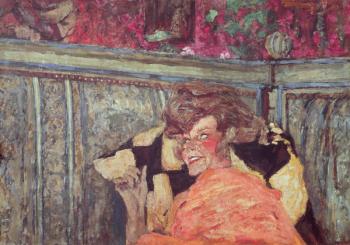 Yvonne Printemps (1894-1977) and Sacha Guitry (1885-1957) c.1912 (oil on canvas) | Obraz na stenu