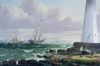 Whalers coming home (oil on canvas) | Obraz na stenu