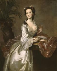 Portrait of Mrs. John Pigott, c.1752 (oil on canvas) | Obraz na stenu