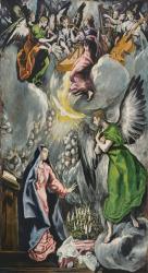 The Annunciation (oil on canvas) | Obraz na stenu