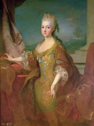 Portrait of Louise-Elisabeth d'Orleans (1709-42) (oil on canvas) | Obraz na stenu