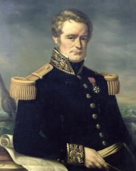 Portrait of Jules Dumont d'Urville (1790-1842) 1845 (oil on canvas) | Obraz na stenu