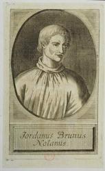 Giordano Bruno (1548-1600) (engraving) | Obraz na stenu