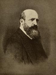 Pedro Antonio de Alarcon (1833-91) (engraving) | Obraz na stenu