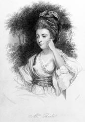 Hester Thrale, engraved by Samuel Freeman, 1842 (engraving) | Obraz na stenu