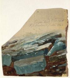 Ice Floe, 1840 (oil on canvas) | Obraz na stenu