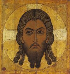 The Holy Face (tempera & gold on panel) | Obraz na stenu