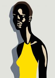 Model, 2017, (digital) | Obraz na stenu
