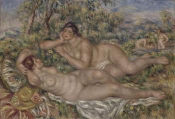 The Bathers, c.1918-19 (oil on canvas) | Obraz na stenu