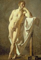 Study of a Man, c.1801 (oil on canvas) | Obraz na stenu