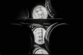 Barrels of whisky, 2017, (Direct Print on Brushed Aluminium, BUTLERFINISH® Look) | Obraz na stenu