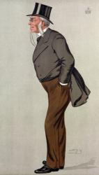 An Irish Lawyer, from 'Vanity Fair', 14th September 1890 (colour litho) | Obraz na stenu