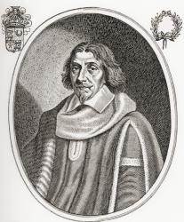 Henri de Mesmes, Lord of Roissy, Marquis of Mongneville and Everly, 1575-1650. French magistrate and Mayor of Paris. From Les Heures Libres published 1908. | Obraz na stenu