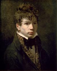 Portrait of the Young Ingres (1780-1867) 1790s (oil on canvas) | Obraz na stenu