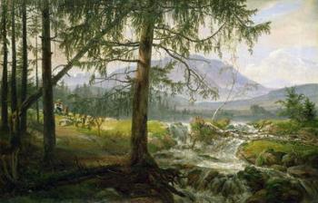Northern Landscape, 1822 (oil on canvas) | Obraz na stenu