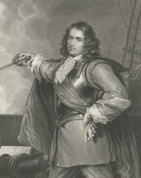 Admiral Blake (stipple engraving) | Obraz na stenu
