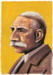 Edward Elgar, 2008 (oil on paper) | Obraz na stenu