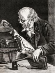 Bathold George Niebuhr, 1776-1831. German historian. | Obraz na stenu