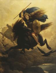 Valkyrie, 1865 (oil on canvas) | Obraz na stenu
