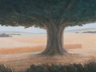 Tree, Holwell, 2012 (acrylic on canvas) | Obraz na stenu