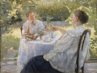 In the Garden, 1911 (oil on canvas) | Obraz na stenu