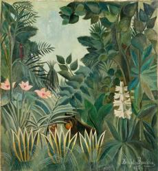 The Equatorial Jungle, 1909 (oil on canvas) | Obraz na stenu