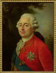 Portrait of Louis XVI (1754-93) King of France (oil on canvas) | Obraz na stenu