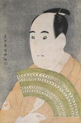 Sawamura Sojuro III in the Role of Ogishi Kurando in the play 'Hana Ayame Bunroku Soga', 1794 (colour woodblock print) | Obraz na stenu
