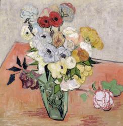 Roses and Anemones, 1890 (oil on canvas) | Obraz na stenu