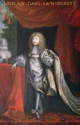 Louis XIV during his minority (oil on canvas) | Obraz na stenu