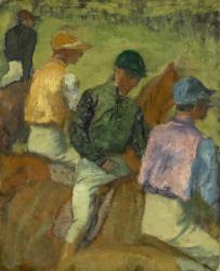 Four Jockeys, 1889 (oil on board) | Obraz na stenu