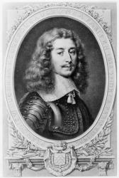 Portrait of the Duc de la Rochefoucauld (engraving) | Obraz na stenu