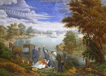 The Burial, c.1890 (oil on canvas) | Obraz na stenu