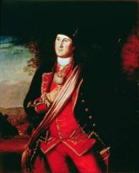 Portrait of George Washington (1732-99) 1772 (oil on canvas) | Obraz na stenu
