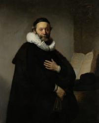 Portrait of Johannes Wtenbogaert, 1633 (oil on canvas) | Obraz na stenu