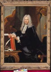 Portrait of Philibert Orry (1689-1747) (oil on canvas) | Obraz na stenu