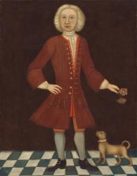 Portrait of Jonathan Bentham, c.1725 (oil on canvas) | Obraz na stenu