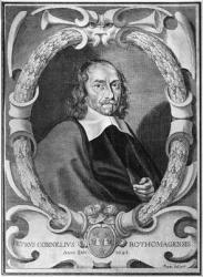 Pierre Corneille (1606-84) 1643 (engraving) (b/w photo) | Obraz na stenu