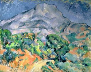 Mont Sainte-Victoire, 1900 (oil on canvas) | Obraz na stenu