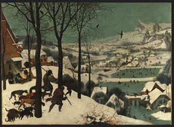 Hunters in the Snow - january, 1565 | Obraz na stenu