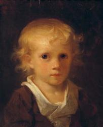 Portrait of a Child (oil on canvas) | Obraz na stenu